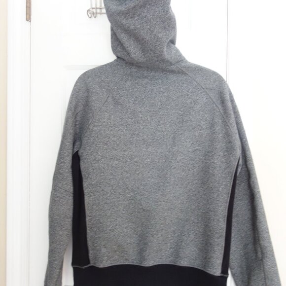 LULULEMON Best Coast Gray Black Full Zip Hooded Jacket – Mens Sz ? - Picture 2 of 8